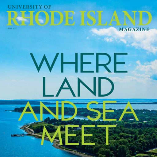 URI Magazine Fall 2022 cover: Where Land and Sea Meet
