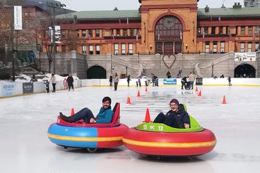 Bumper Cars on Ice