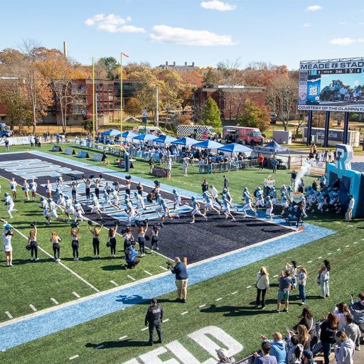Football at Meade Stadium